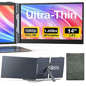 Amazon – UK BONITOYS 14" Laptop Screen Extender - $65.99 w/ Code