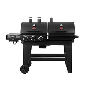 [YMMV] Char-Griller Double Play 1,260 sq., in. 3-Burner Gas and Charcoal Grill in Black - $299