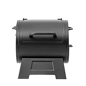 [YMMV] Portable Charcoal Grill or Side Fire Box with Adjustable Air Vents, Heavy Duty - Black $54.50