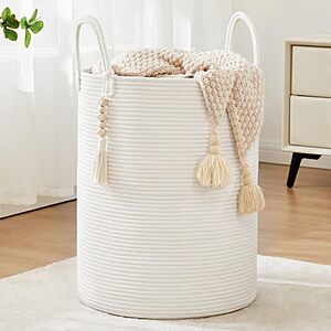 Amazon – Fiona's Magic Woven Laundry Hamper - $16.99–$21.99 w/ Code