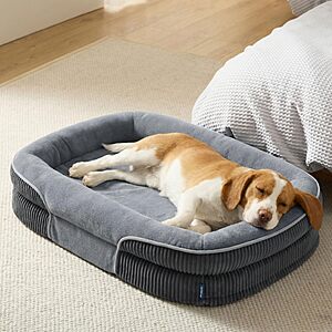 Prime: ArcticMax 360° Bolster Orthopedic Dog Bed w/ Washable Cover (Select Colors/Sizes) from $22.79 + Free Shipping w/ Prime or on $35+