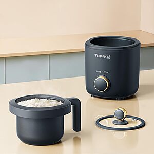 Amazon – TOPWIT 2-Cup Mini Rice Cooker - $26.34 w/ Deal