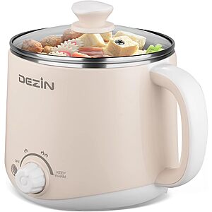 Amazon – Dezin 1.6L Stainless Steel Electric Pot - $23.79–$26.34 w/ Deal