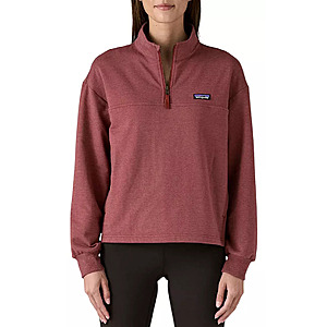 Patagonia Women's Ahnya 1/4-Zip Fleece Pullover (Sequoia Red) $51.73 + Free Shipping