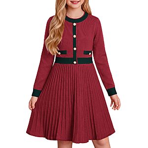 GRACE KARIN Girls  Long Sleeve Sweater $12.5