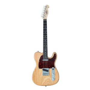 Indio by Monoprice Retro DLX Plus Solid Ash Electric Guitar w/ Gig Bag (Natural) $134.99 + Free Shipping