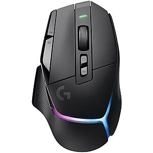 [Resale, AC] $81.49 | Logitech G502 X PLUS LIGHTSPEED Wireless Gaming Mouse (Black) (Used - Like New) at Amazon