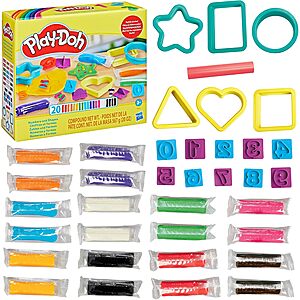 Play-Doh Numbers & Shapes Playset w/ 17 Tools & 20 Compound Sticks $7.49 + Free Shipping w/ Prime or on $35+