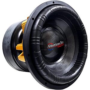 American Bass King 12" Car Subwoofer, 6500W RMS / 15000W Max, 2 Ohm, 4.5” Voice Coil, 613oz Triple Magnet $1112.72
