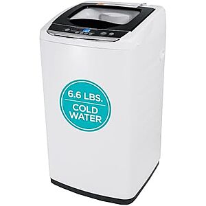 $137.99* | 0.9 Cu. Ft. Black+Decker Portable Washer (6.6 lb. Capacity) at Amazon