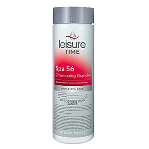 2-Lb Leisure Time Spa 56 Chlorinating Granules for Hot Tubs $15.00 + Free Shipping w/ Prime or on $35+