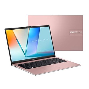 ASUS Vivobook Go 15.6" FHD IPS Intel N150 4GB LPDDR5 128GB Storage Laptop + 1-Year Microsoft 365 Personal (up to 5 devices Green/Pink/Blue) $250 + Free Shipping