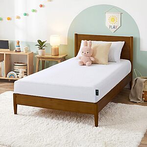 Zinus 6 Inch Twin Green Tea Cooling Memory Foam Mattress, Medium Feel $79