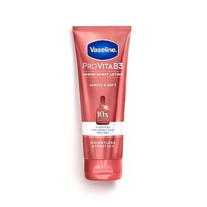 7.5-Oz Vaseline Pro VitaB3 Serum Burst Body Lotion $2.90 w/ S&S + Free Shipping w/ Prime or on $35+
