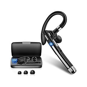Hsility Bluetooth Earbuds with Mic $13 + Free Shipping w/ Prime