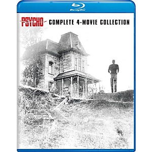 The Psycho 4 Movie Collection (Blu-ray Set) [Blu-ray] $14.99 plus extra 15% Off for new Gruv Customers