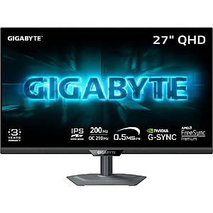 GIGABYTE - G27Q20 - 27" SuperSpeed IPS Gaming Monitor $149.99