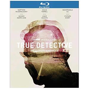 True Detective: The Complete Seasons 1-3 (Box Set) [Blu-ray] $34.99 plus extra 15% Off for new Gruv Accounts