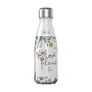 Chicco Stainless Steel Double Wall Vacuum Insulated Water Bottle, 17oz, Sloth $5.11 + FS Walmart+