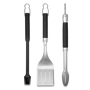 Weber 3pc Precision Grill Tool Set Black, Open box, $18.35 or new for $21.59, FS, ebay