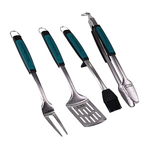 Char-Broil 4pc Comfort Grip Tool Heat Resistance Grill Cookware Set, Open box, $18.35 or new for $21.59, FS, ebay