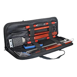 17 piece Room Essential BBQ Stainless Steel Grill Spatula Set Black, open box, $15.29 or new for $17.99, free shipping, ebay