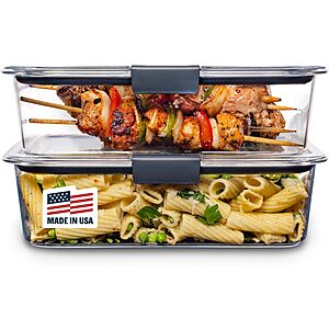 2-Pack Rubbermaid Brilliance 9.6-Cup Airtight Food Storage Containers w/ Lids $19.99 + Free Shipping w/ Prime or on $35+