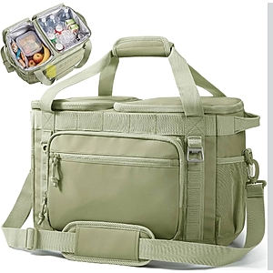 TOURIT Soft Sided Cooler Bag 48 Can, Collapsible & Leakproof Ice Chest