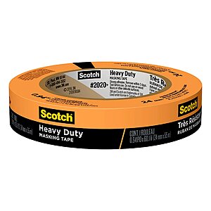 [S&S]$1.88: Scotch Heavy Duty Painter's Tape, 0.94 in x 60.1 yd, 1 Roll (2020+-24AP) at Amazon