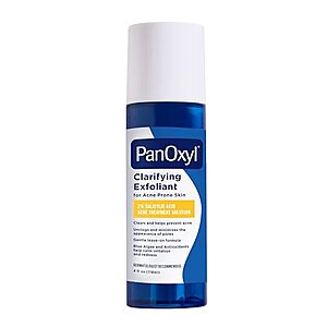 [SnS] $6.17* | 4-Oz PanOxyl Clarifying Exfoliant w/ 2% Salicylic Acid at Amazon