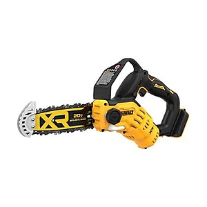 $114.99 | DEWALT DCCS623B 20V MAX Pruning Chainsaw 8 Inch at Woot!