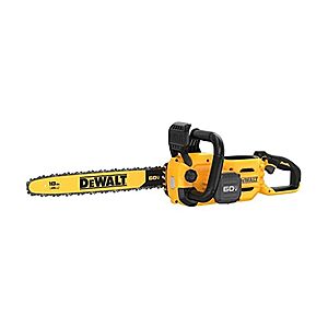 $224.99 | 18″ DeWALT 60V MAX Cordless Chainsaw (Tool Only, DCCS672B) at Woot!