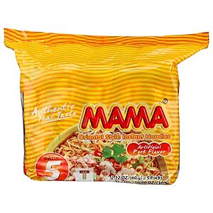 $18.52 | 30-Pack 2.12-Oz Mama Oriental Style Instant Noodles (Pork) at Amazon (61.7￠ each)