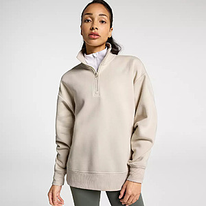 DSG Women's Classic Fleece Half-Zip Pullover (Cloudy Tofu) $11.98 at Dick's Sporting Goods + Free Shipping on $49+