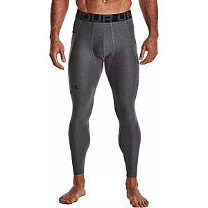 Under Armour Men's HeatGear Armour Compression Leggings (Carbon Heather/Black) $17.98 at Dick's Sporting Goods + Free Shipping on $49+