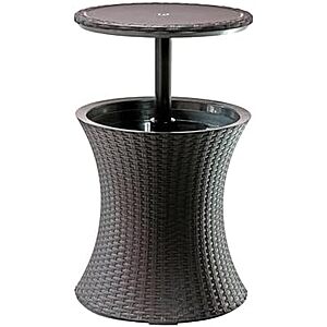 $57.38* | Keter Pacific Cool Bar Outdoor Patio Side Table w/ Hidden 7.5-Gal Cooler at Amazon
