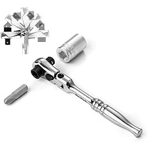 $10* | Duratech 1/4" Drive Ratchet Handle at Amazon