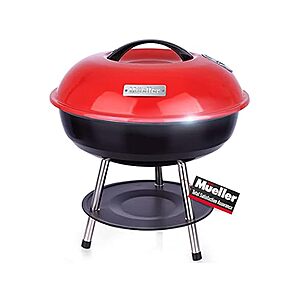 Mueller BBQ Buddy, 14 Inch Portable Charcoal Grill $17.99
