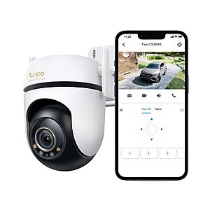 Tapo C530WS 3K 5MP Outdoor Pan/Tilt Wi-Fi Security Camera $55.99 + Free Shipping