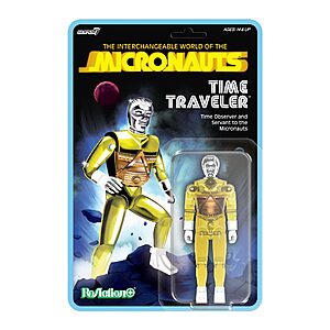 4" Super7 Reaction+ Micronauts Time Traveler (Translucent Yellow) $14.29 + Free S&H w/ Prime or $35+