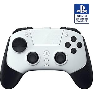 [Resale, AC] $116.42 | Razer Raiju V3 Pro Wireless Esports Controller, PlayStation 5 & PC, White (Used - Like New) at Amazon