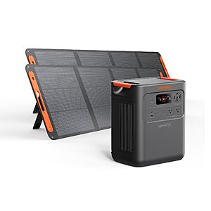 Jackery HomePower 3600 Pro Max and 2x200W, 3584Wh, 2000W 120V/4000W 240V $2742.35