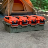 $15.98 Sams Club Member's Mark Multi-Use Storage Bins Camo & Orange, 7.5" D x 24" W x 11.7" H, 4 count