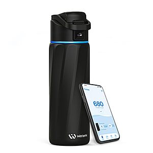 WaterH BOOST Smart Water Bottle Tracker with Reminder to Drink Water $42.49