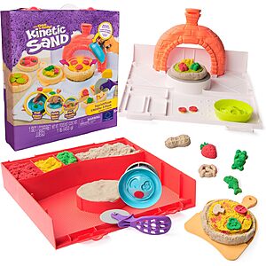 Kinetic Sand SquishPizza Playset w/ 1-Lb Sand, Oven, Tools & Accessories $8.80 $8.81