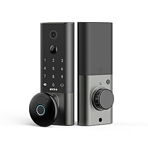ANNKE 2K 10,000mAh Smart Door Lock w/ Palm Vein, App, Voice, Code & Key Entry $100 + Free Shipping