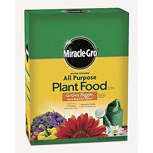 10-Lbs Miracle-Gro Water Soluble All Purpose Fertilizer Plant Food $22.03