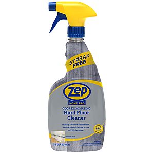Zep Home Pro Odor Eliminating Hard Floor Cleaner 32oz - Remove dirt, odors, and grime from hardfloors with our quick-drying and streak-free formula $5.58