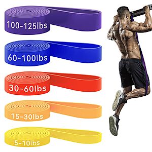 HAPBEAR Pull Up Assistance Bands - Pull Up Bands - Resistance Bands $15.59
