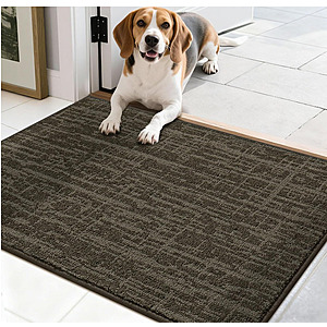 20"x32" COSY HOMEER Dirt Trapper Non-Slip Door Mat (Brown) $6.49 + Free Shipping w/ Prime or orders $35+